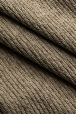 MICAS Pants-Corduroy Tie Front Wide Leg Trousers KHAKI