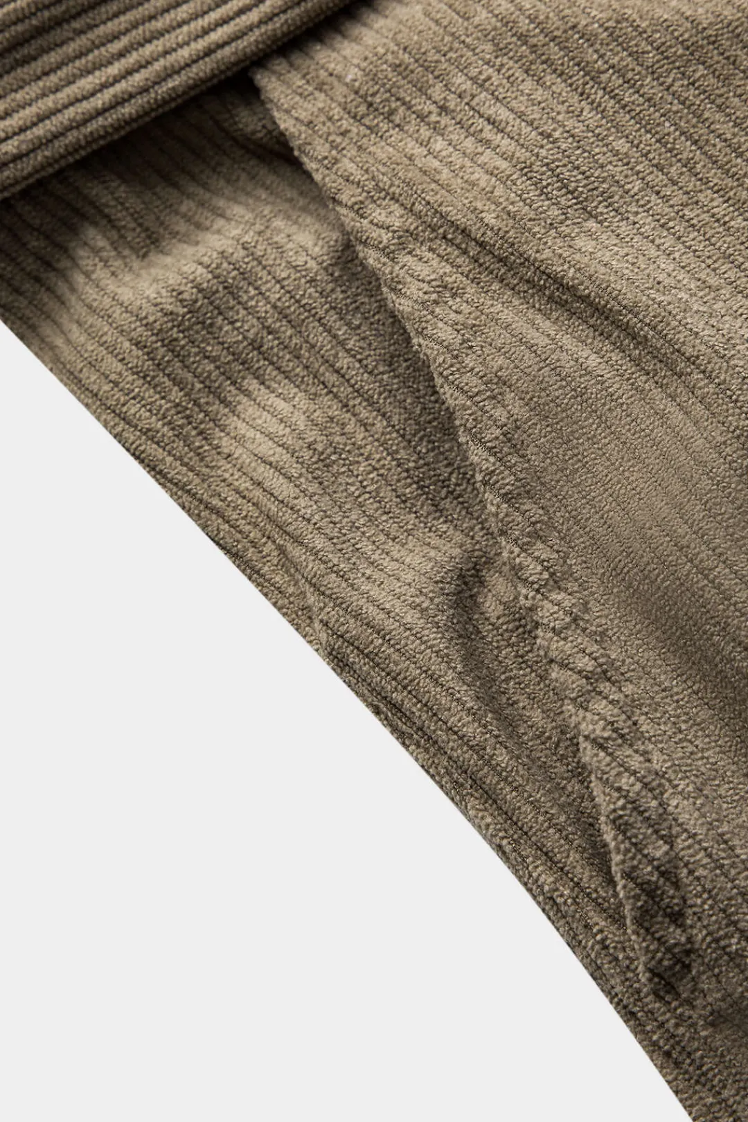 MICAS Pants-Corduroy Tie Front Wide Leg Trousers KHAKI