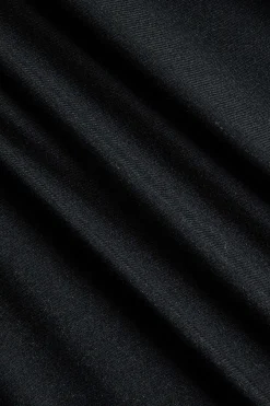 MICAS Long Sleeve Tops|Long Sleeves Tops-Cropped Long-Sleeve Top BLACK