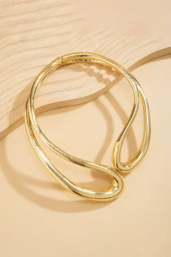 MICAS Necklaces|Accessories-Cut Out Asymmetrical Necklace