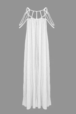 MICAS Maxi Dresses-Cut Out Backless Maxi Dress