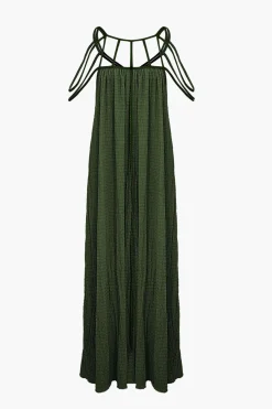 MICAS Maxi Dresses-Cut Out Backless Maxi Dress