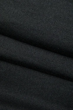 MICAS Mini Dresses-Cut Out Twist Knot Ruched Sleeveless Mini Dress BLACK