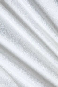 MICAS Long Sleeve Dresses|Knit Dresses-3D Floral Knit Off Shoulder Long Sleeve Dress WHITE