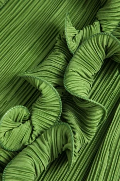 MICAS Midi Dresses-3D Floral V-neck Midi Dress