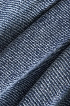 MICAS Outerwear|Outerwear-Denim Patchwork Outerwear BLUE