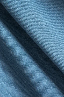 MICAS Pant Sets-Denim Patchwork Pocket Tie-Up Top And Trousers Set BLACK