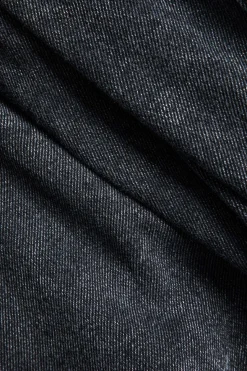 MICAS Jeans-Denim Pocket Button Jeans BLACK