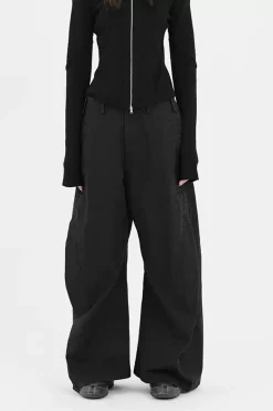 MICAS Jeans-Denim Wide Leg Jeans GRAY