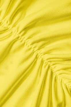 MICAS T-Shirts-DRINK LOVE RELAX REPEAT Letter Print Ruched Cut Out T-shirt