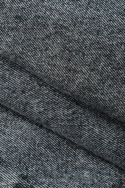 MICAS Skirts-Faded Flap Pocket Cargo Denim Mini Skirt