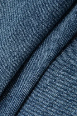 MICAS Skirts-Faded Pocket Denim Mini Skirt