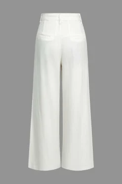 MICAS Jeans-Faded Wide Leg Jeans