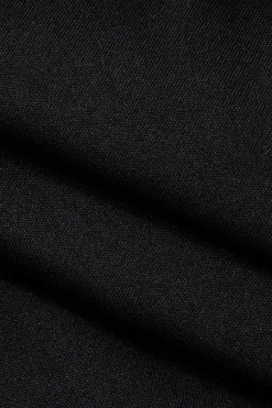 MICAS Long Sleeve Dresses|Mini Dresses-Faux Fur Trim Off Shoulder Midi Dress