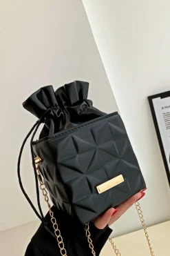 MICAS Bags|Accessories-Faux Leather Cross-Body Bag