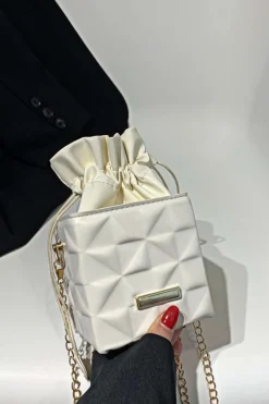 MICAS Bags|Accessories-Faux Leather Cross-Body Bag