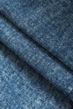 MICAS Outerwear|Outerwear-Faux Leather Patchwork Frayed Denim Outerwear BLACK