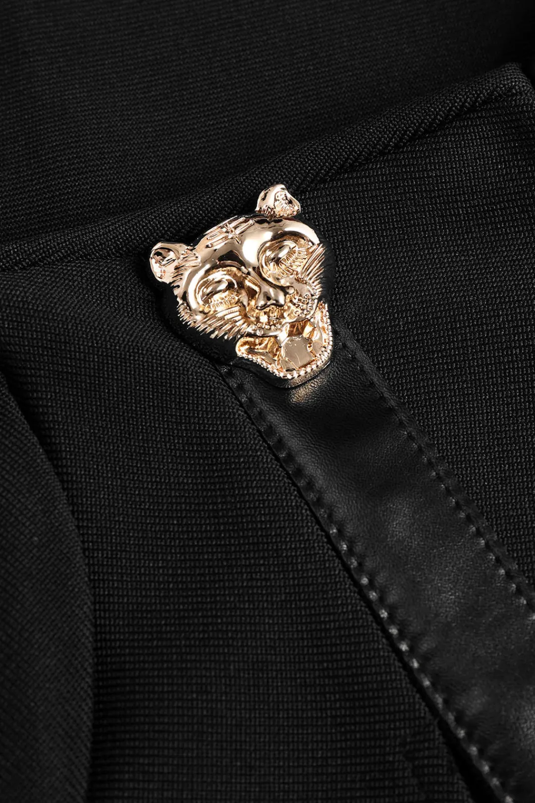 MICAS Mini Dresses|Long Sleeve Dresses-Faux Leather Patchwork Long Sleeve One Shoulder Cut Out Mini Dress BLACK