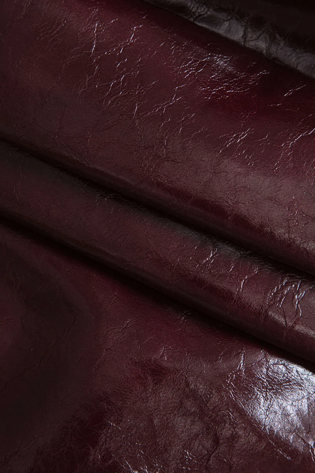 MICAS Mini Dresses-Faux Leather Strapless Mini Dress With Shell Embellishments