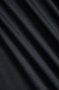 MICAS Long Sleeve Dresses|Maxi Dresses-Feather Off Shoulder Long Sleeve Maxi Dress BLACK