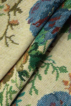 MICAS Short Sets|Vacation Sets-Floral Pattern Fringe Tube Top And Pocket Shorts Set KHAKI