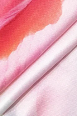 MICAS Mini Dresses-Floral Print Backless Slip Mini Dress WHITE