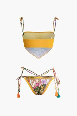 MICAS Swimwear|Vacation Sets-Floral Print Bikini Set MULTICOLOR