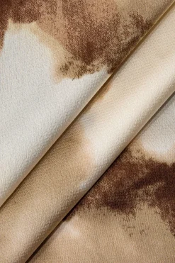 MICAS Maxi Dresses-Floral Print Cowl Neck Slip Maxi Dress MULTICOLOR