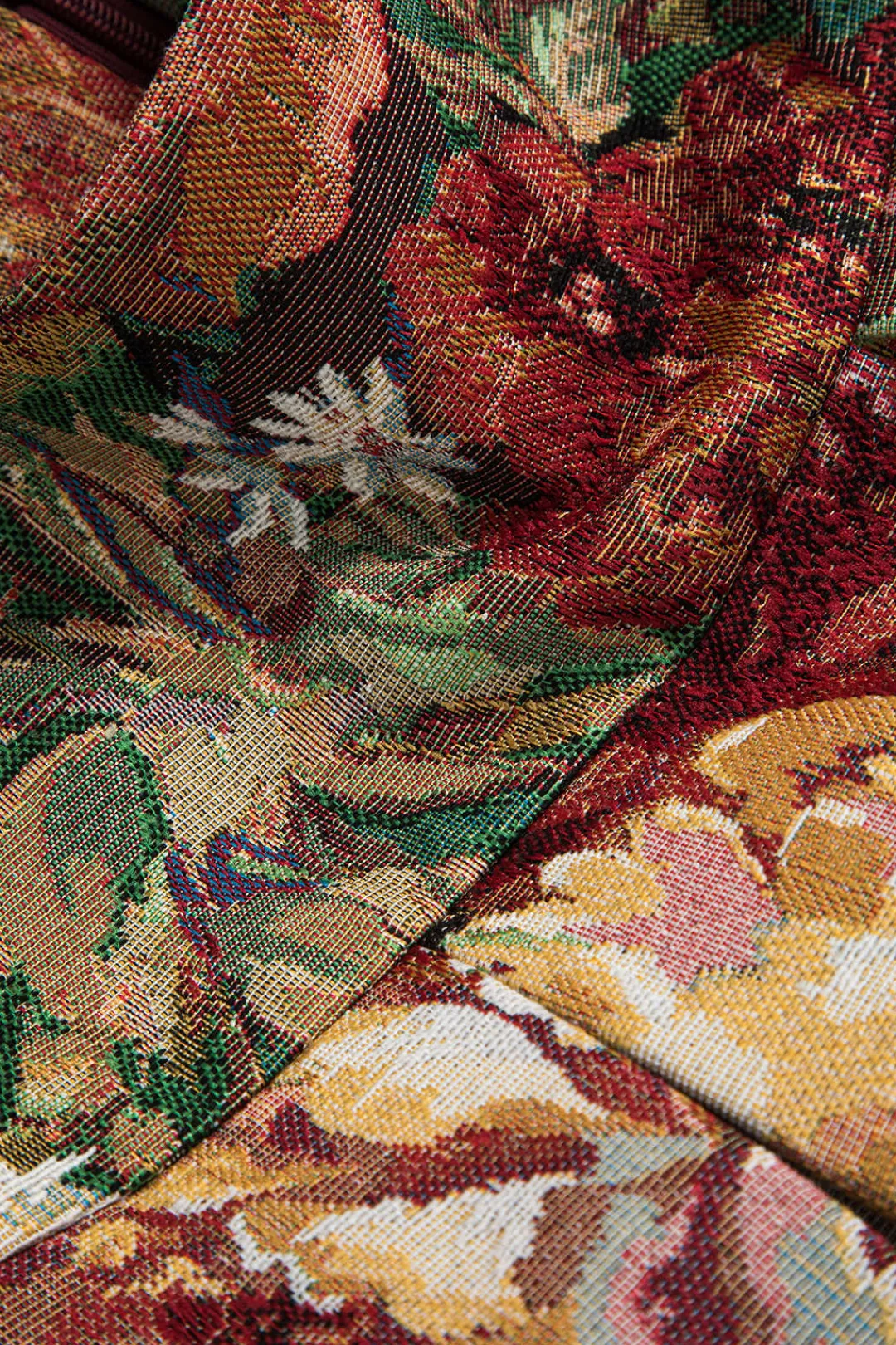 MICAS Skirts-Floral Print High Waist Pleated Skirt MULTICOLOR