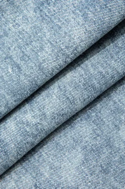 MICAS Jeans-Frayed Destroyed Wide Leg Jeans