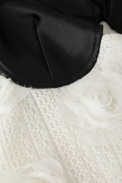 MICAS Midi Dresses-Frill Strap Floral Backless Mini Dress MULTICOLOR