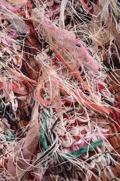 MICAS Mini Dresses|Long Sleeve Dresses-Fringe Long Sleeve Mesh Mini Dress MULTICOLOR