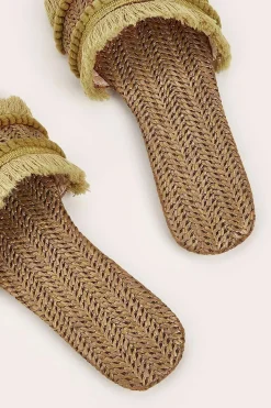 MICAS Shoes|Shoes-Fringe Slippers