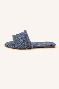 MICAS Shoes|Shoes-Fringe Slippers