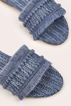 MICAS Shoes|Shoes-Fringe Slippers