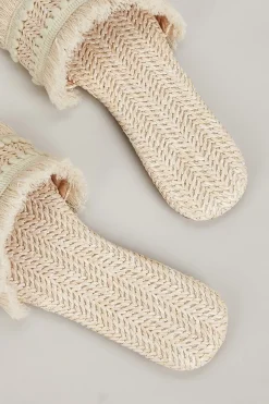 MICAS Shoes|Shoes-Fringe Slippers