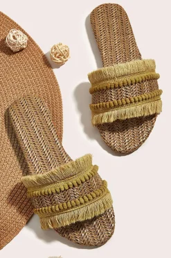 MICAS Shoes|Shoes-Fringe Slippers