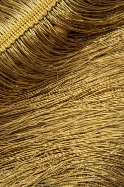 MICAS Mini Dresses-Fringe V-neck Mini Dress