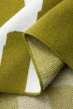 MICAS Knitwear|Knit Dresses-Geometric Pattern Strapless Knit Maxi Dress