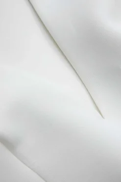 MICAS Mini Dresses-Halter Neck Backless Sleeveless Mini Dress WHITE