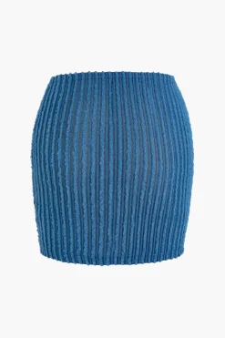 MICAS Skirt Sets|Vacation Sets-Halter Neck Backless Tank Top And Mini Skirt Set