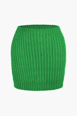 MICAS Skirt Sets|Vacation Sets-Halter Neck Backless Tank Top And Mini Skirt Set