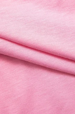 MICAS T-Shirts-Hands Print Round Neck Crop T-shirt