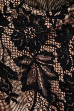 MICAS Corset & Bustier Tops|Tank Tops & Cami-Hook And Eye Lace Bustier Cami Top