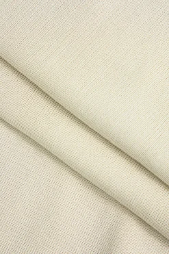 MICAS Long Sleeve Dresses|Knitwear-Illusion Pattern Print Pocket Long-Sleeve Sweater Dress BEIGE