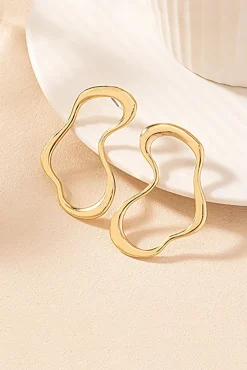 MICAS Earrings|Accessories-Irregular Lines Earrings