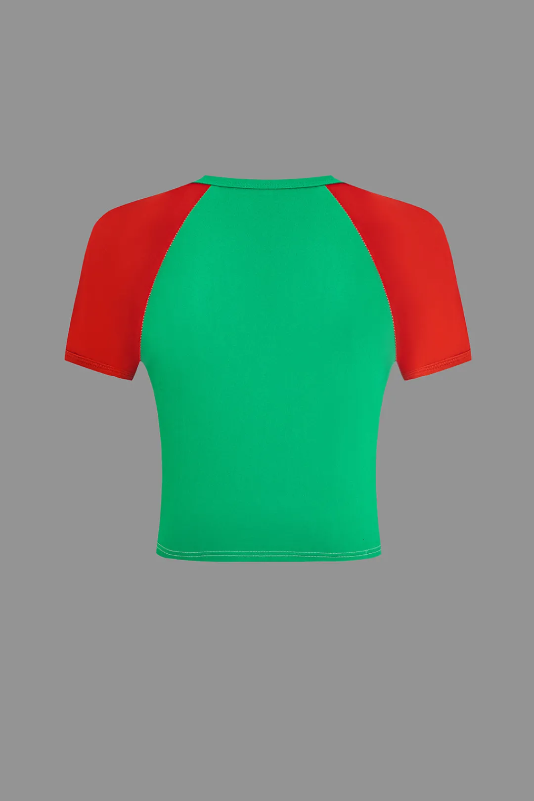 MICAS T-Shirts-Italia Letter Embroidery T-shirt