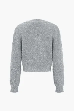 MICAS Outerwear|Outerwear-Knit Button Pocket Sweater Cardigan