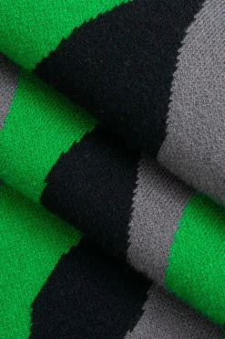 MICAS Knit Dresses-Knit Color Block Mini Dress MULTICOLOR