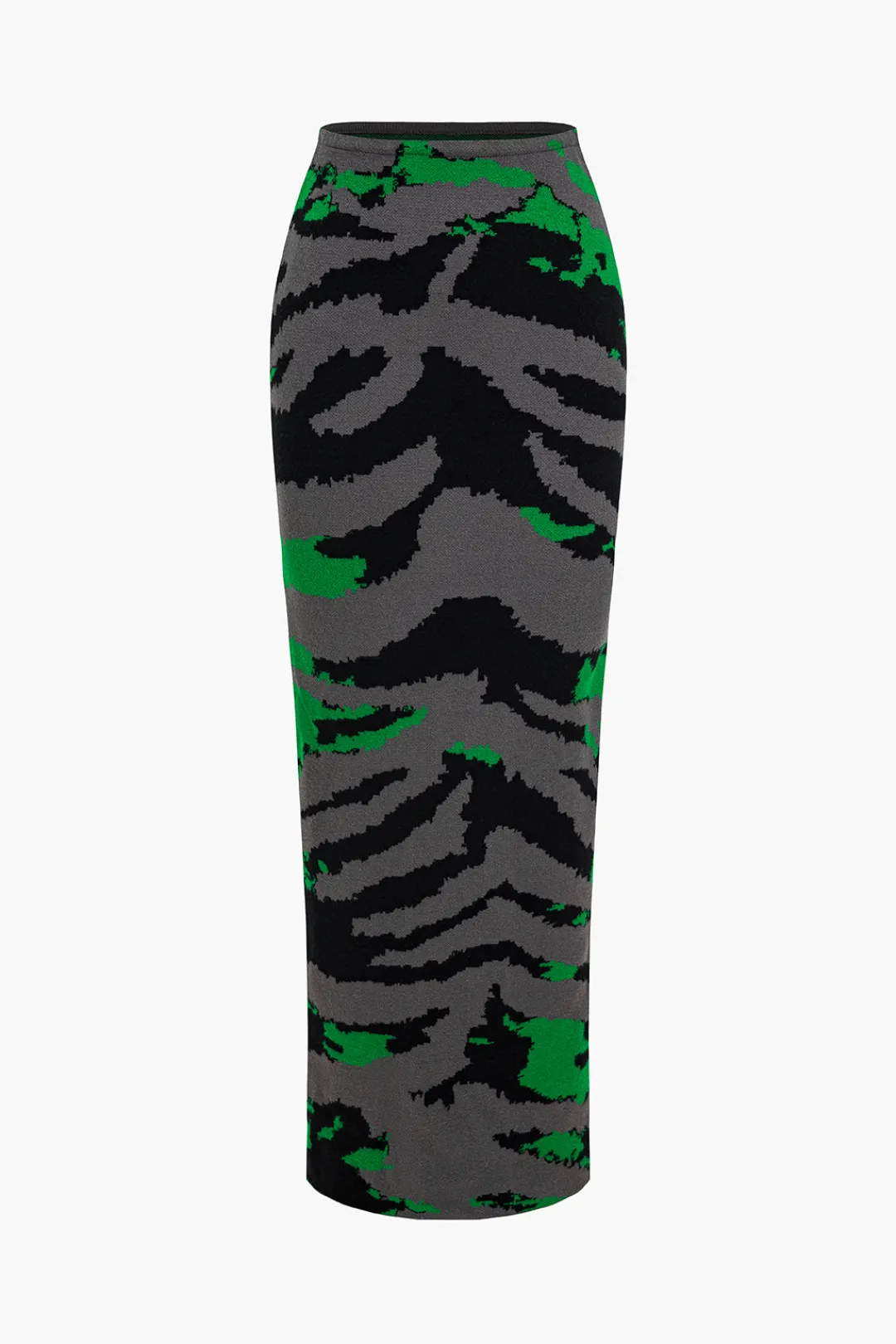 MICAS Skirts-Knit Color Block Skirt MULTICOLOR